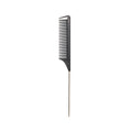 Carbon Fiber Comb Teasing Metal Pin Tail